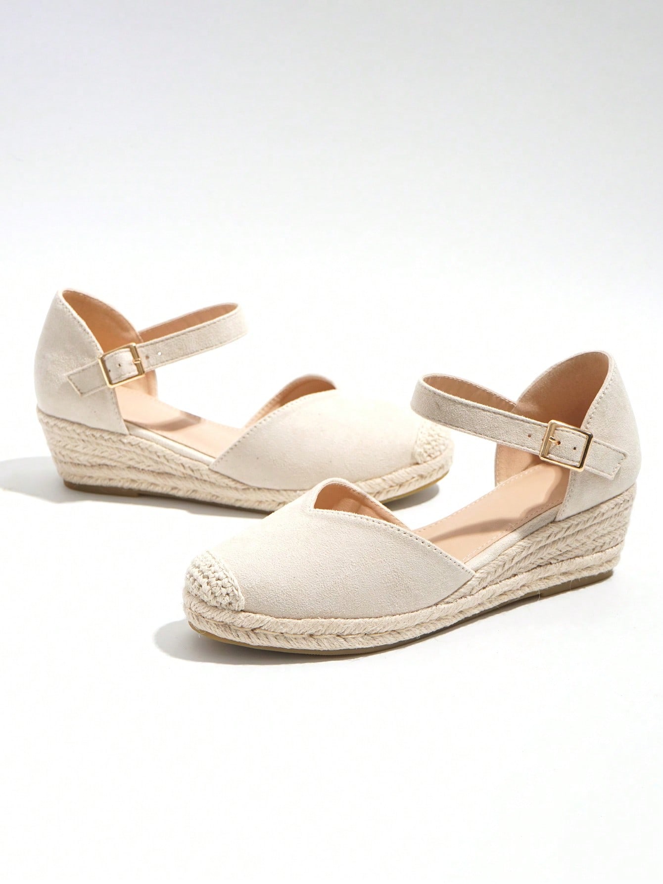 In Beige Women Wedges & Flatform