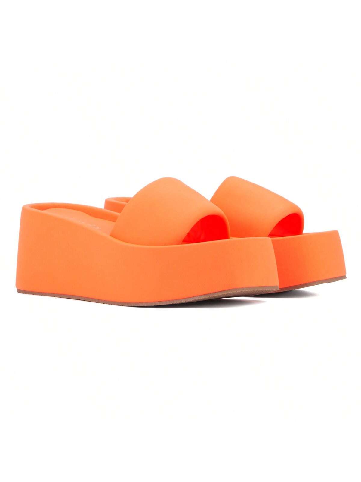 In Orange Women Platforms & Wedge Sandals