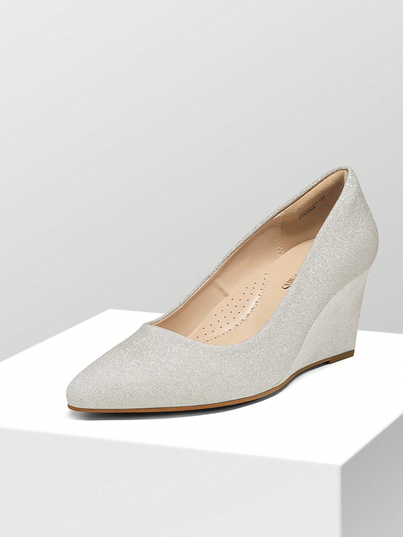 In Silver Women Wedges & Flatform