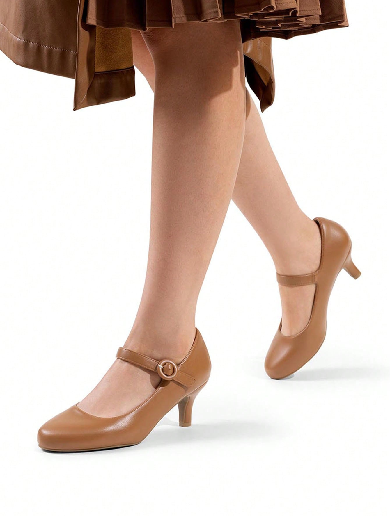 In Camel Women Pumps