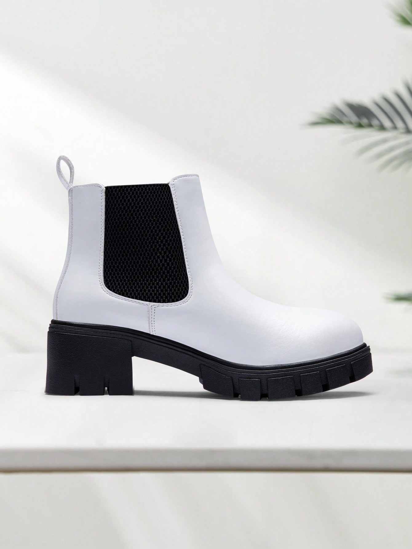 In Black and White Women Ankle Boots & Booties