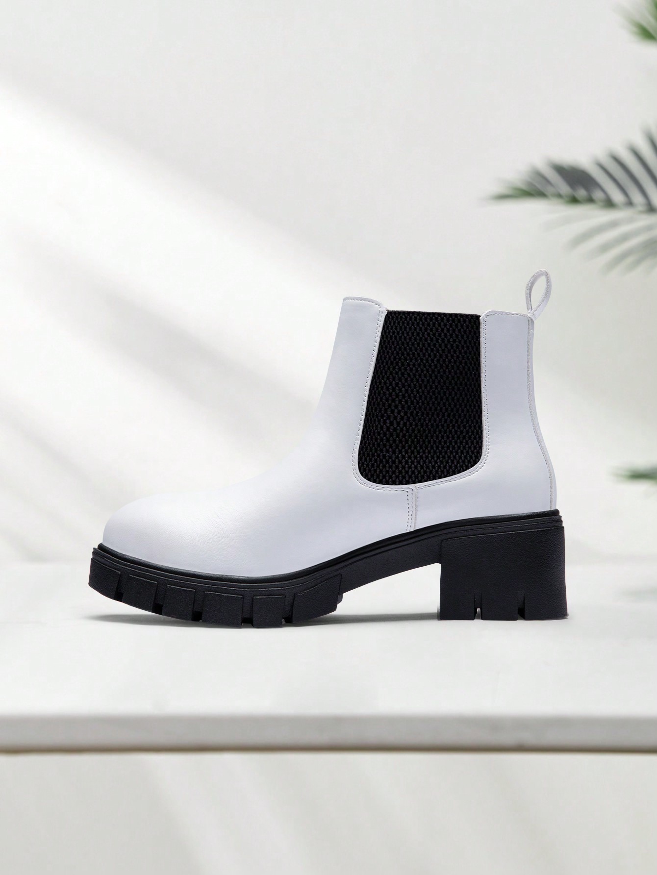 In Black and White Women Ankle Boots & Booties