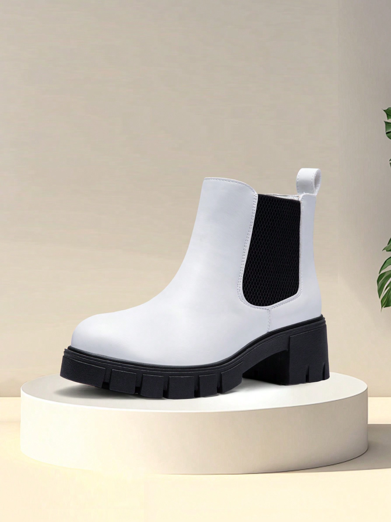 In Black and White Women Ankle Boots & Booties