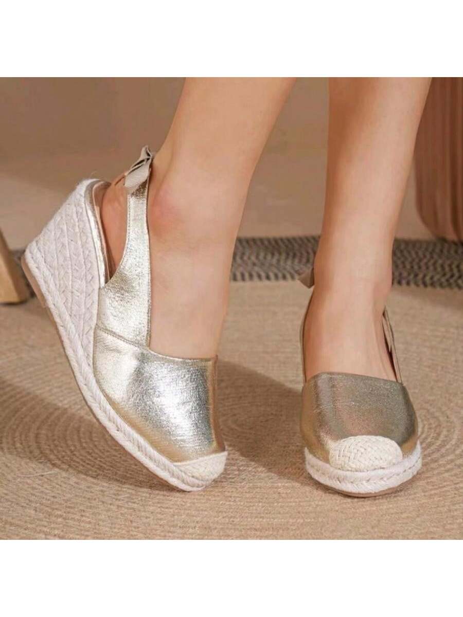 In Gold Women Wedges & Flatform