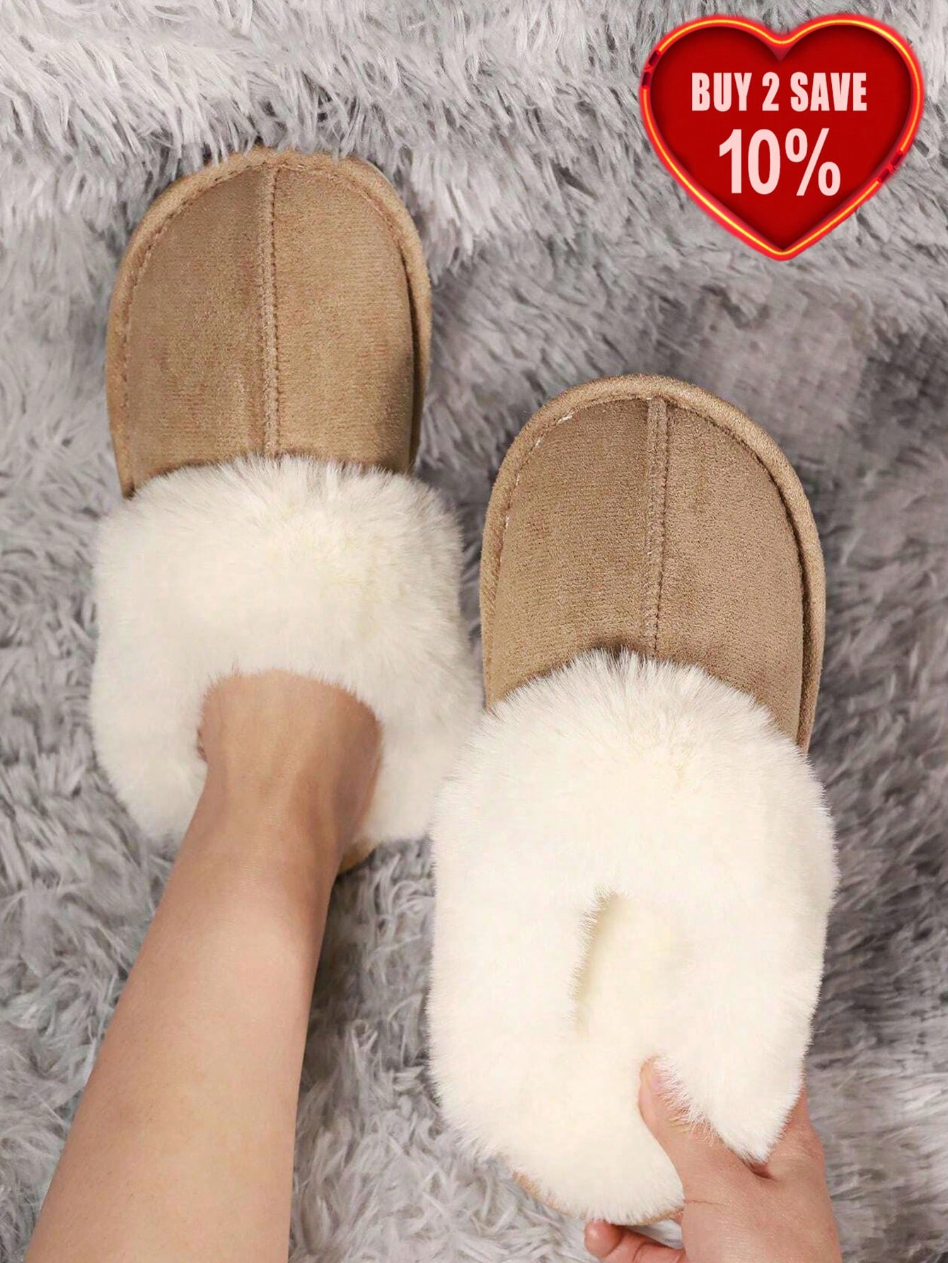 In Khaki Women Home Slippers