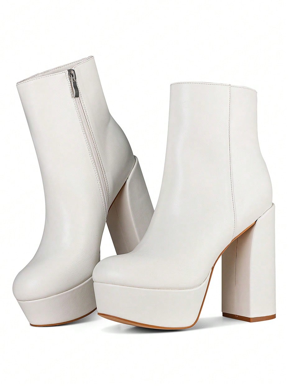 In White Women Ankle Boots & Booties