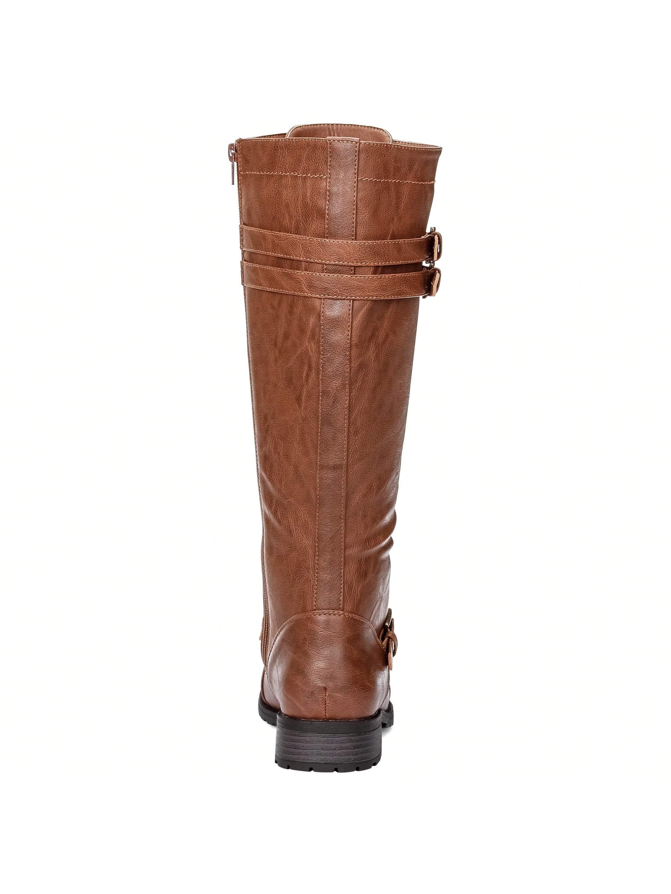 In Brown Women Knee-High Boots