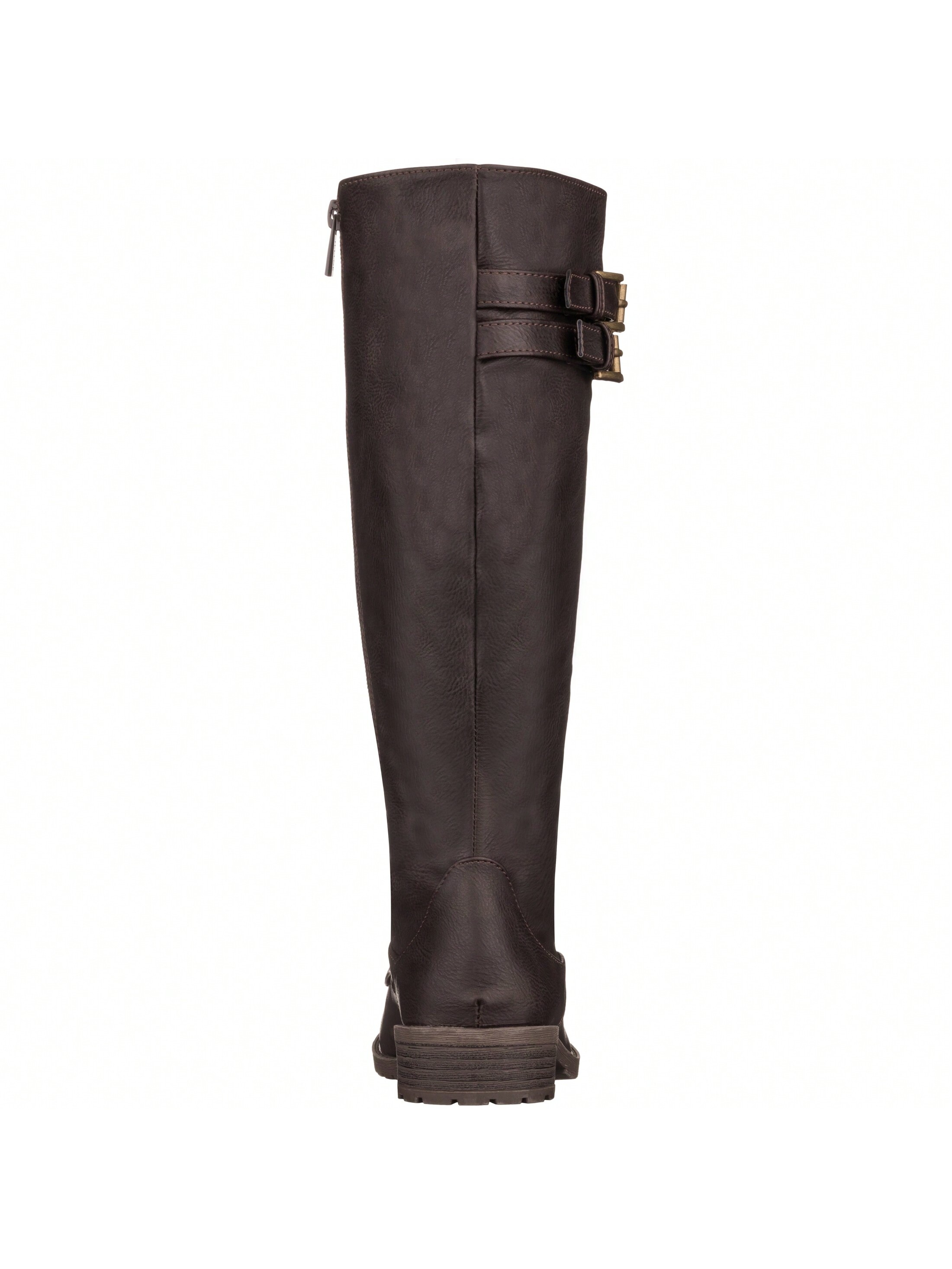 In Coffee Brown Women Fashion Boots