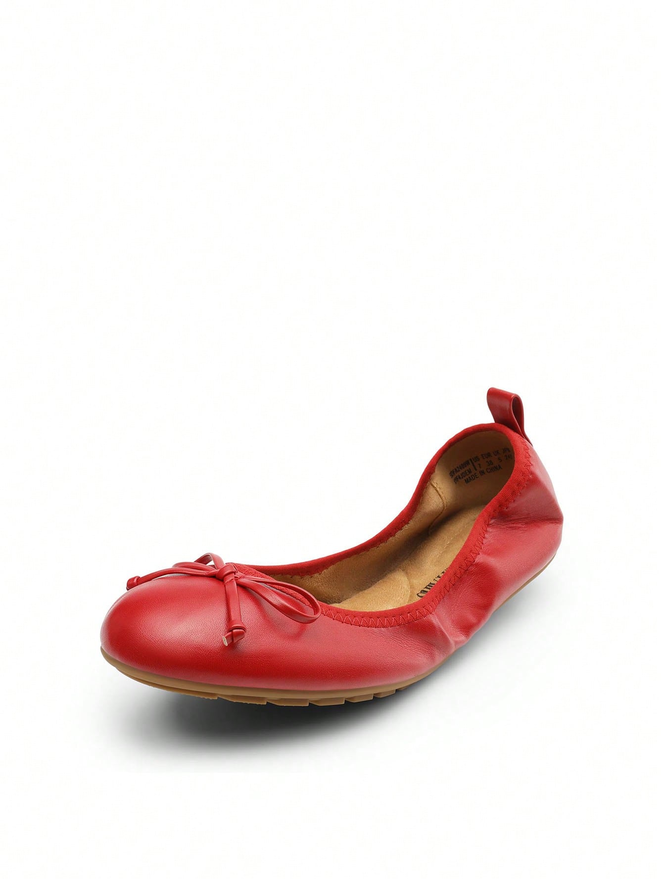 In Red Women Flats