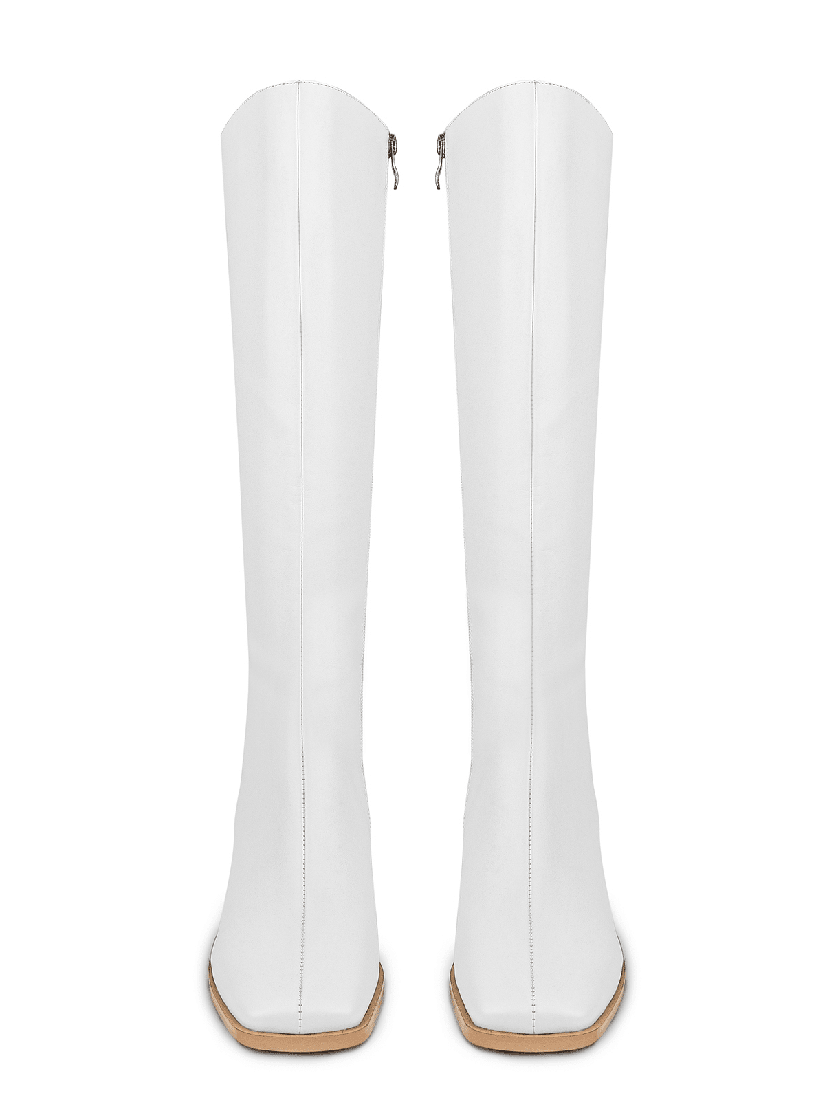 In White Women Knee-High Boots