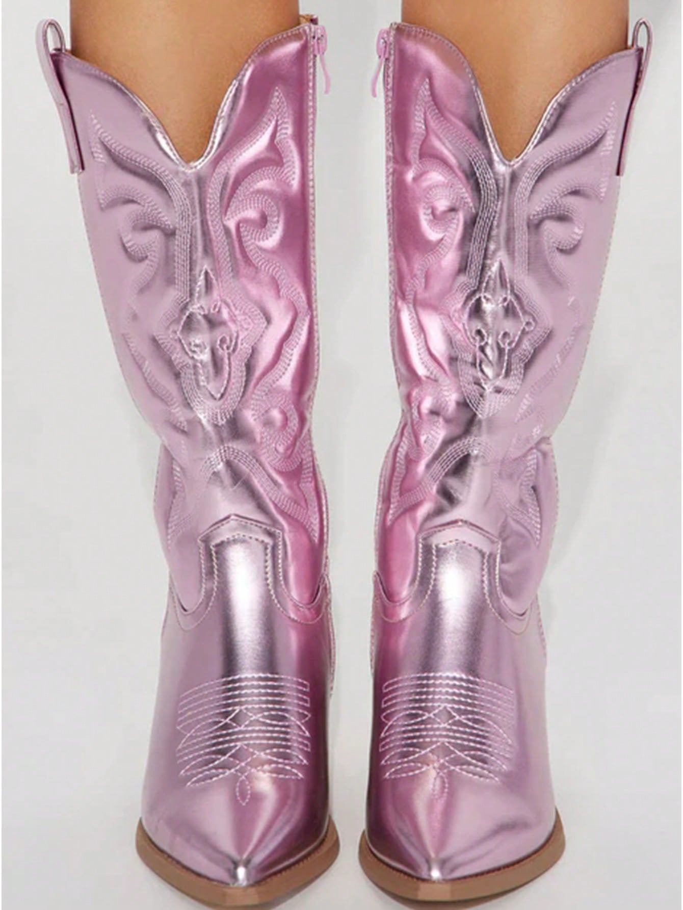 In Pink Women Mid-Calf Boots