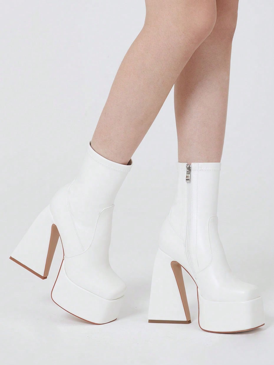 In White Women Ankle Boots & Booties