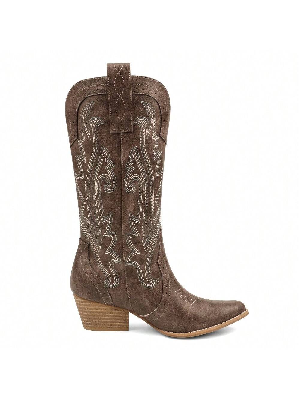 In Brown Women Mid-Calf Boots