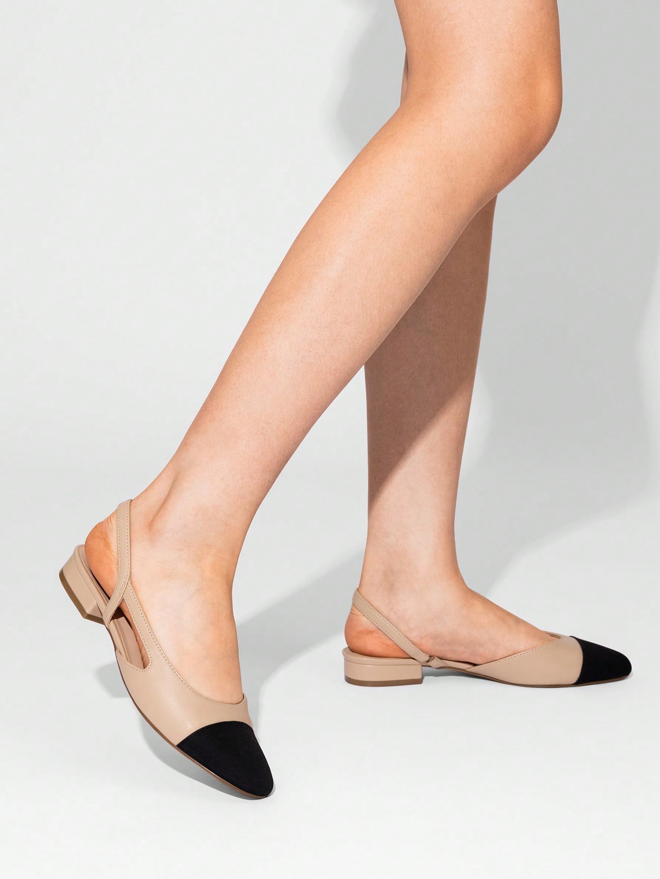 In Apricot Women Flats