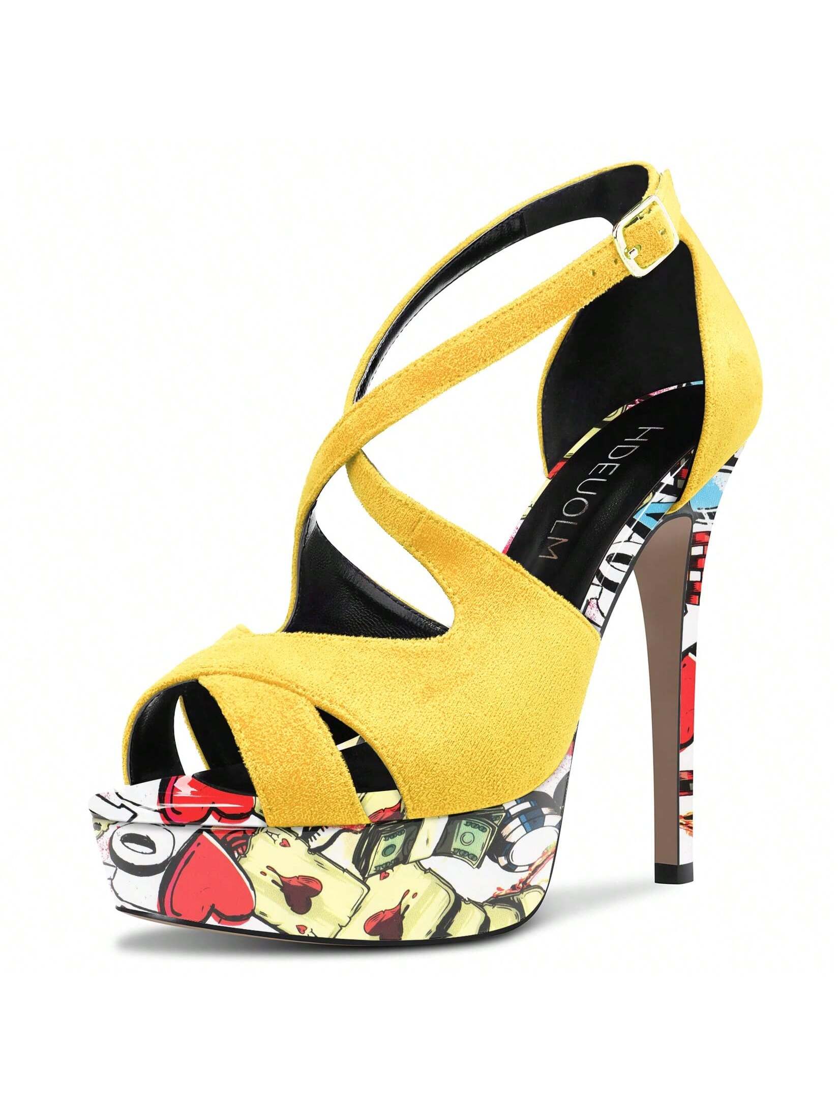 In Yellow Women Pumps