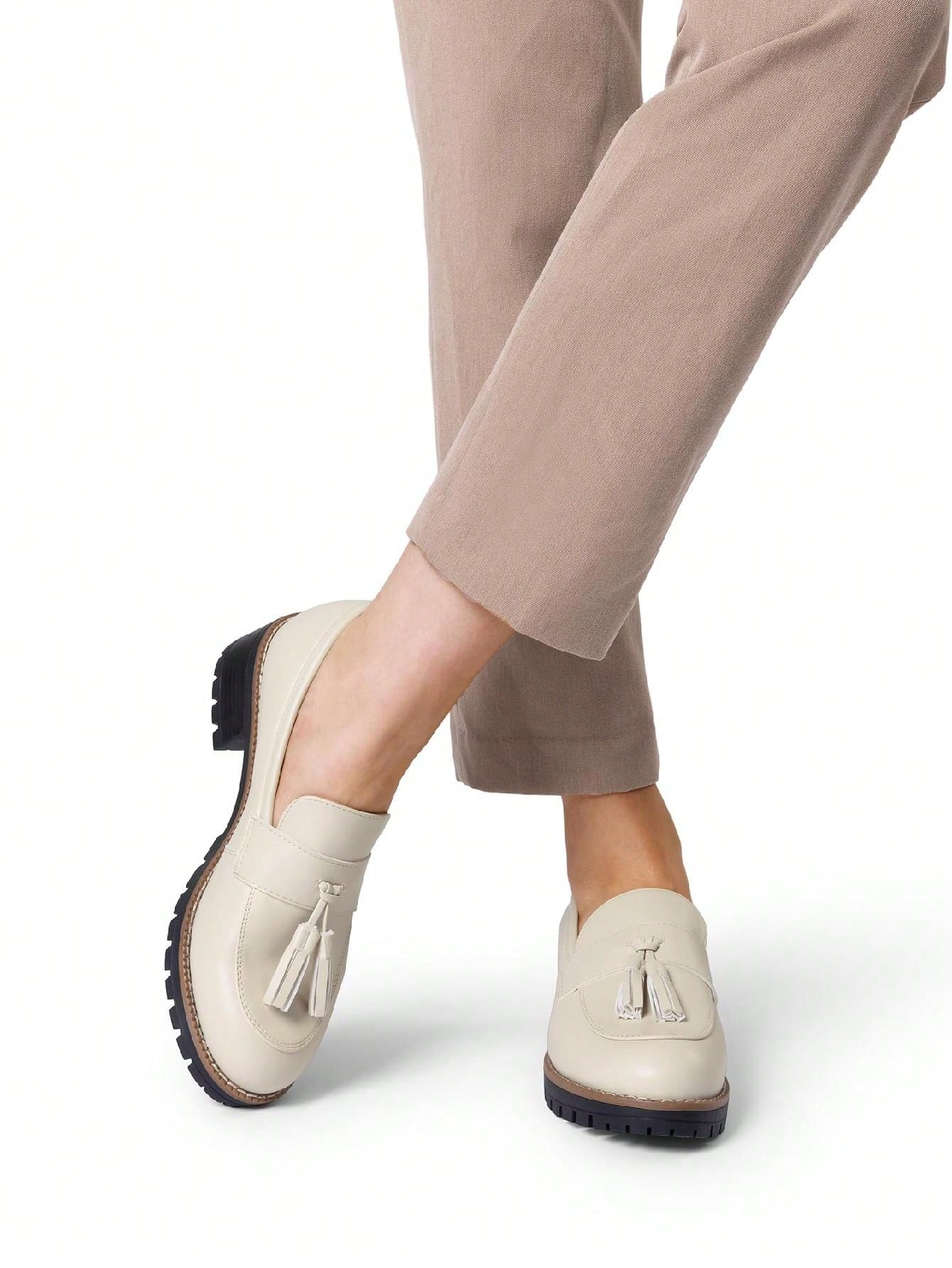 In Beige Women Wedges & Flatform