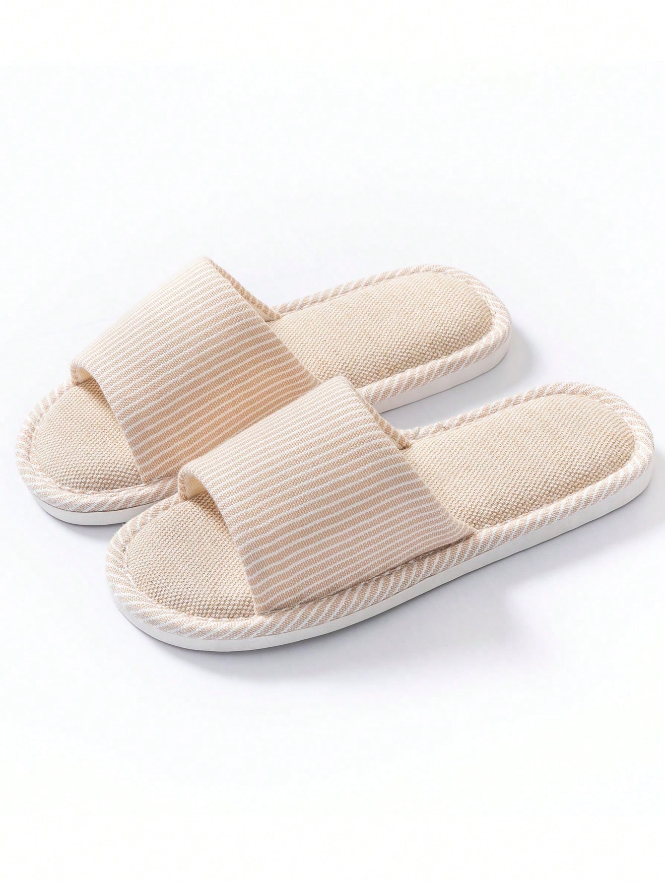 In Beige Women Home Slippers