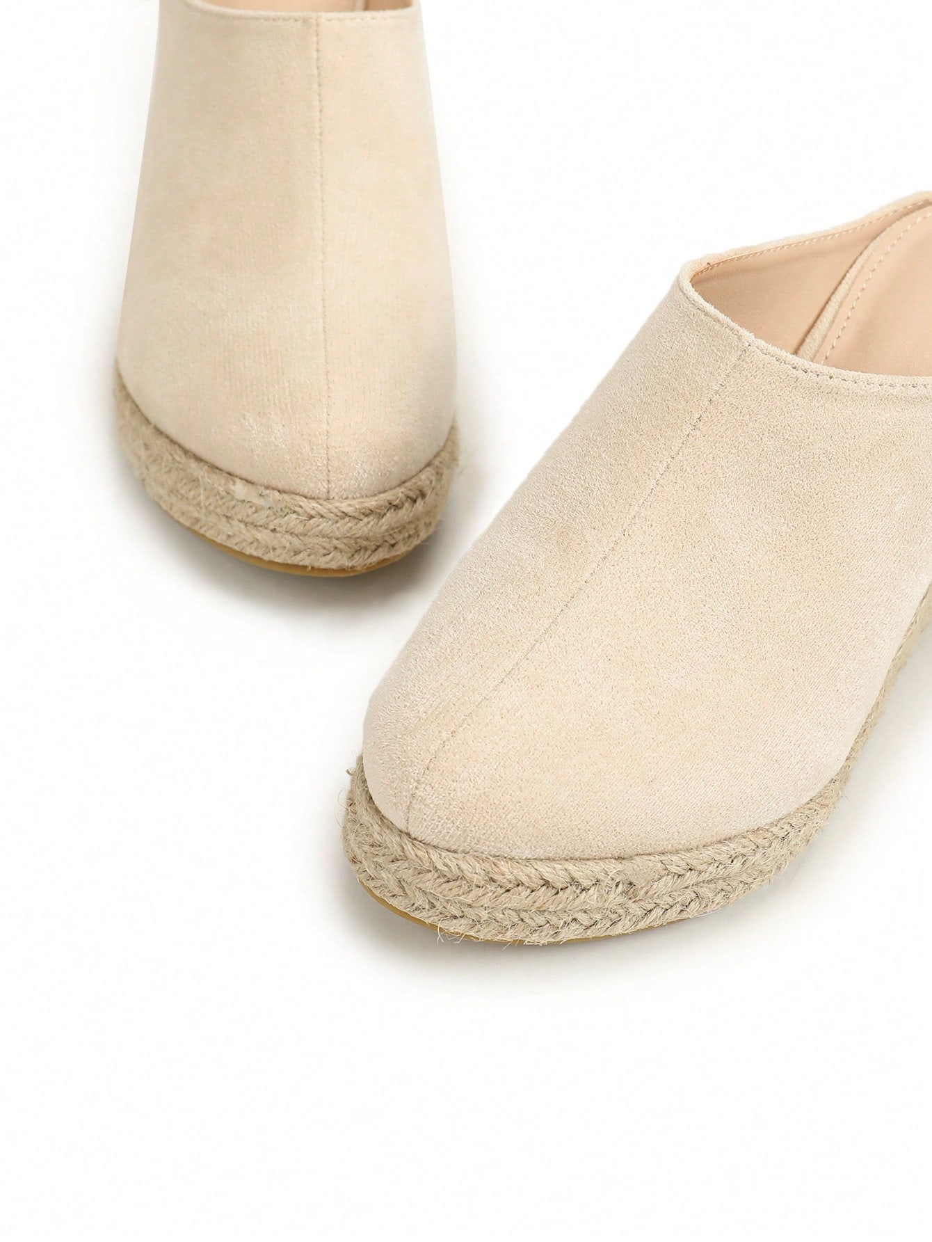 In Beige Women Wedges & Flatform