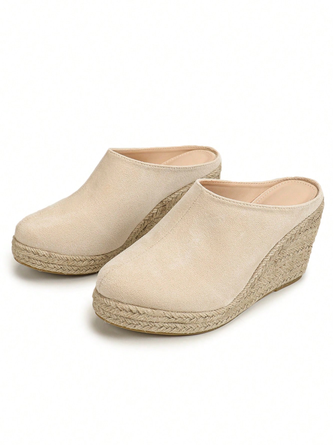 In Beige Women Wedges & Flatform