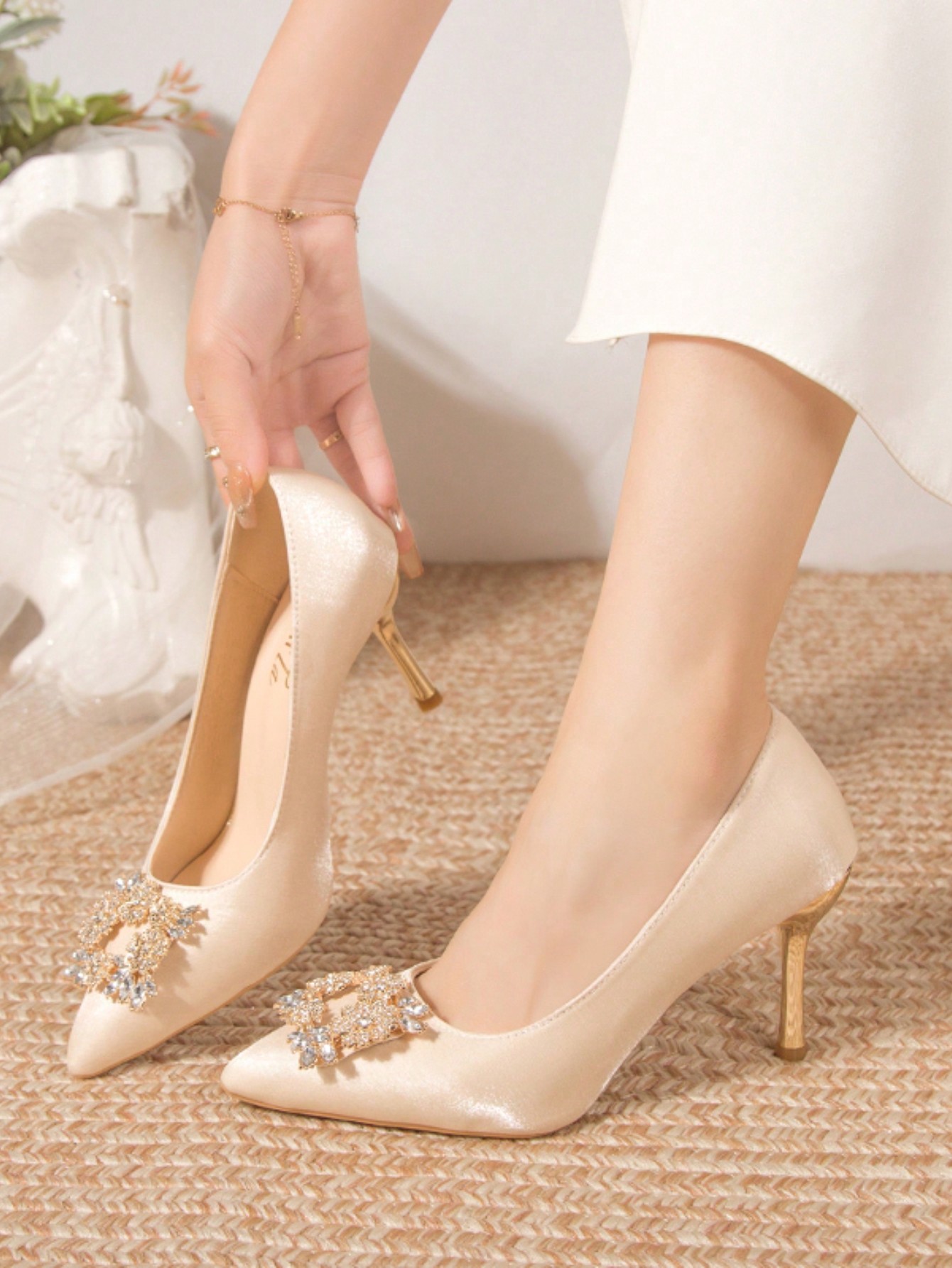 In Champagne Women Pumps