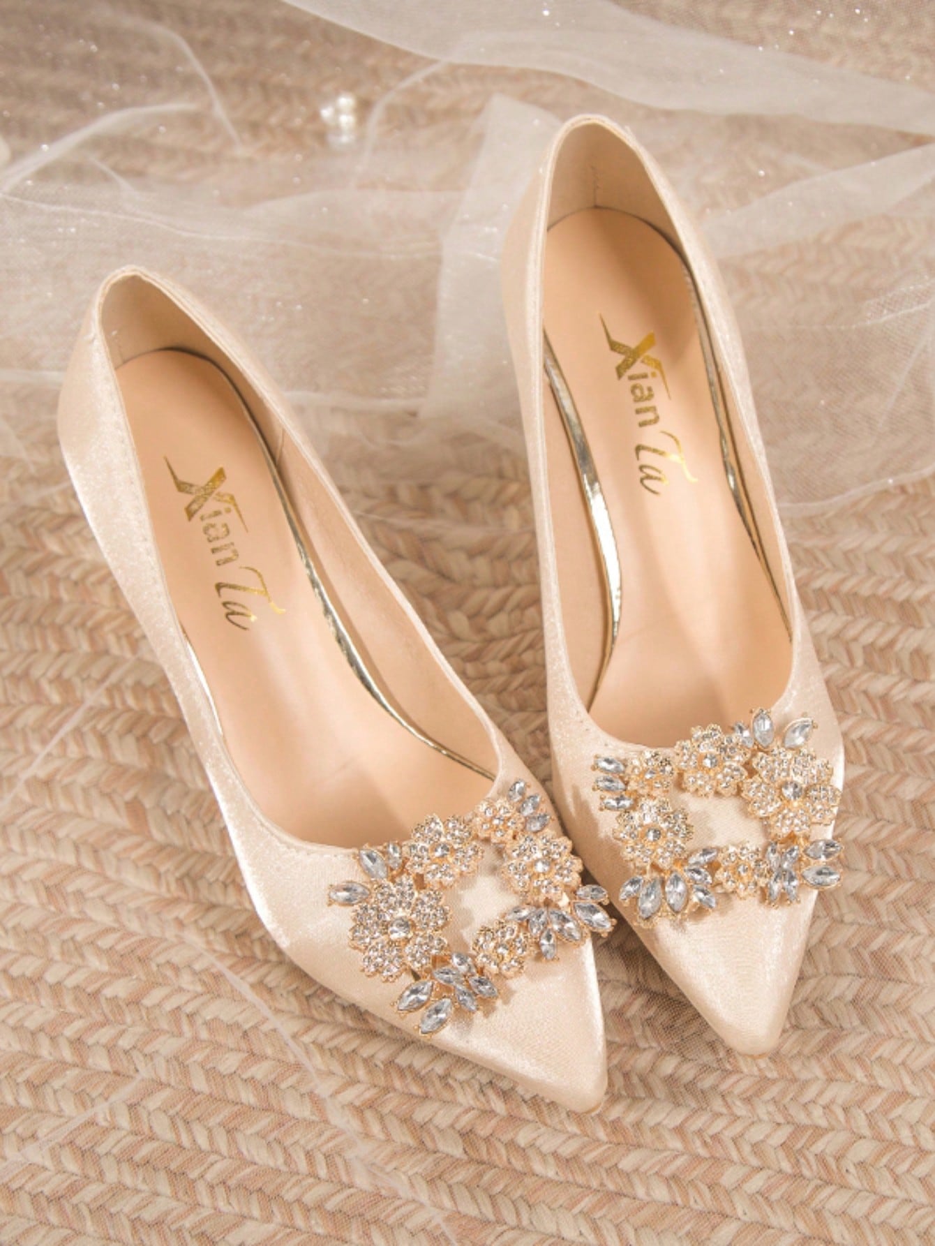 In Champagne Women Pumps