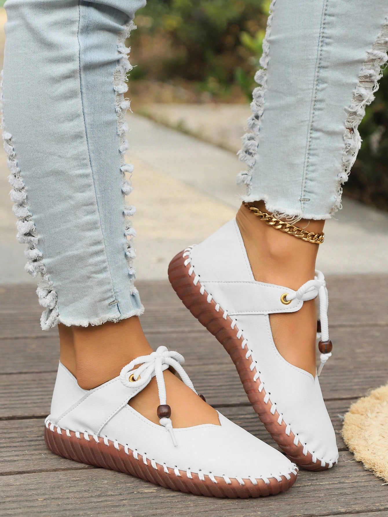 In Beige Women Wedges & Flatform