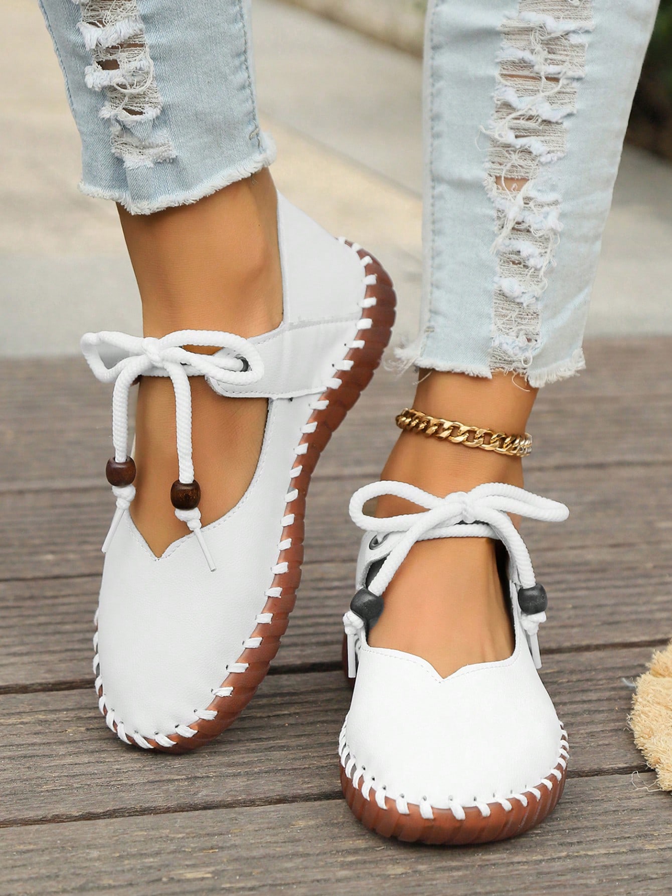 In Beige Women Wedges & Flatform