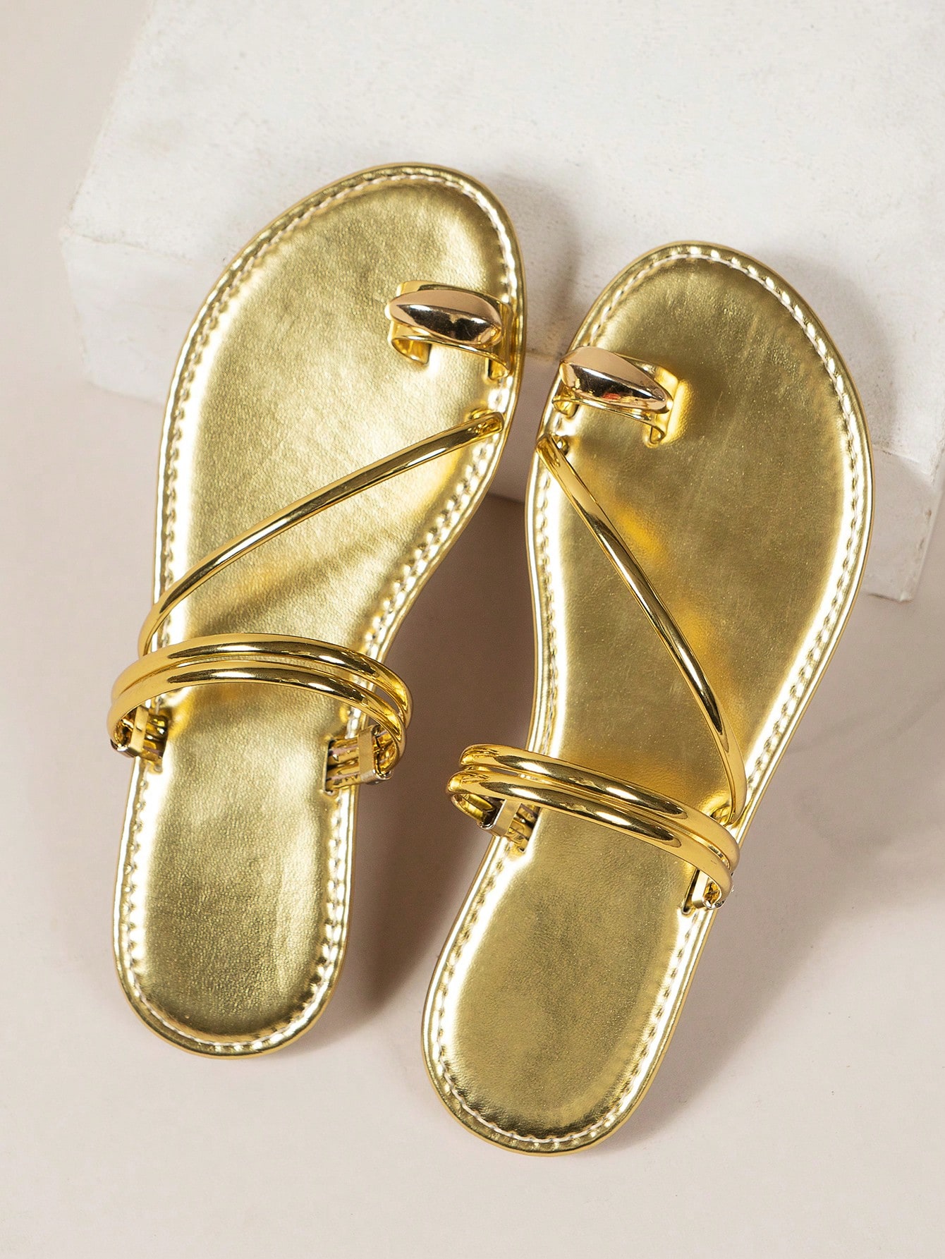 In Gold Women Shoes