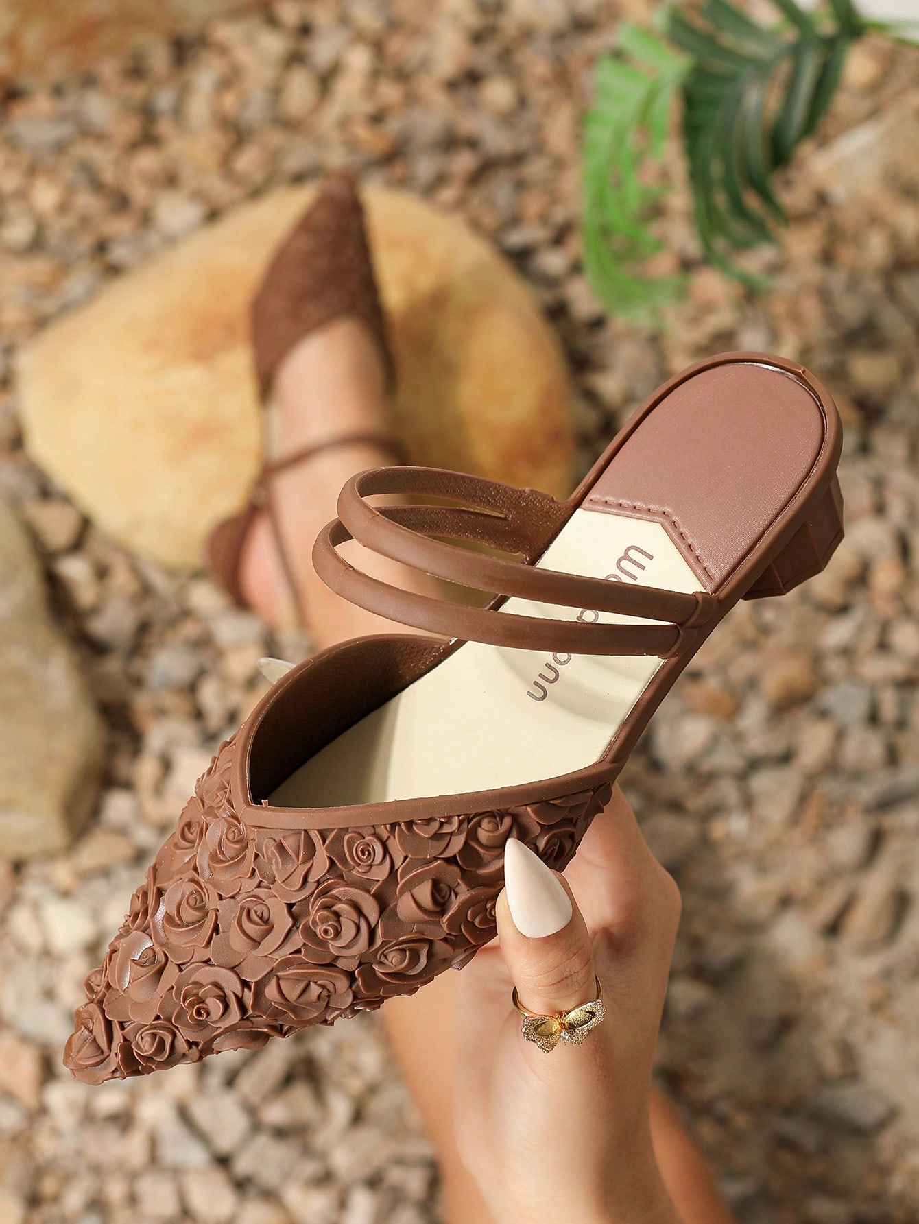 In Brown Women Pumps