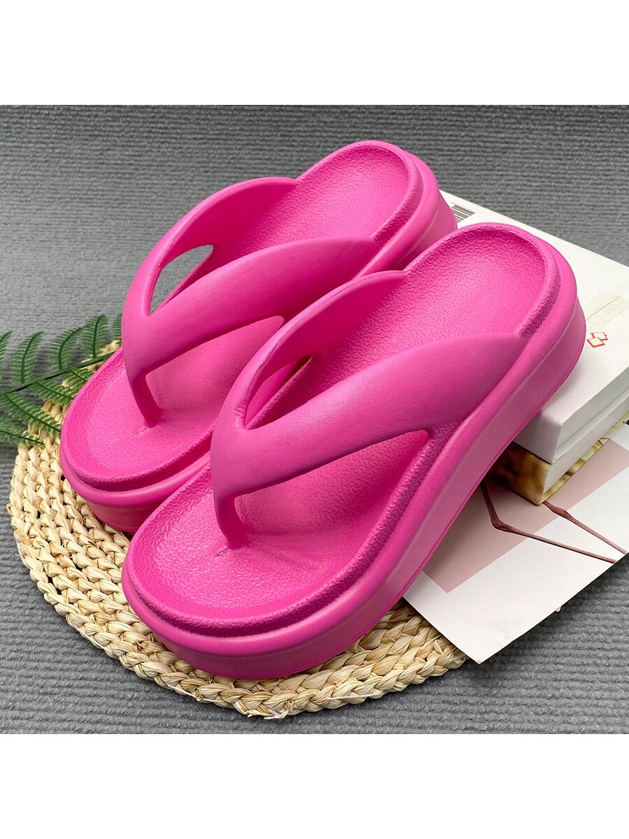 In Hot Pink Women Platforms & Wedge Sandals