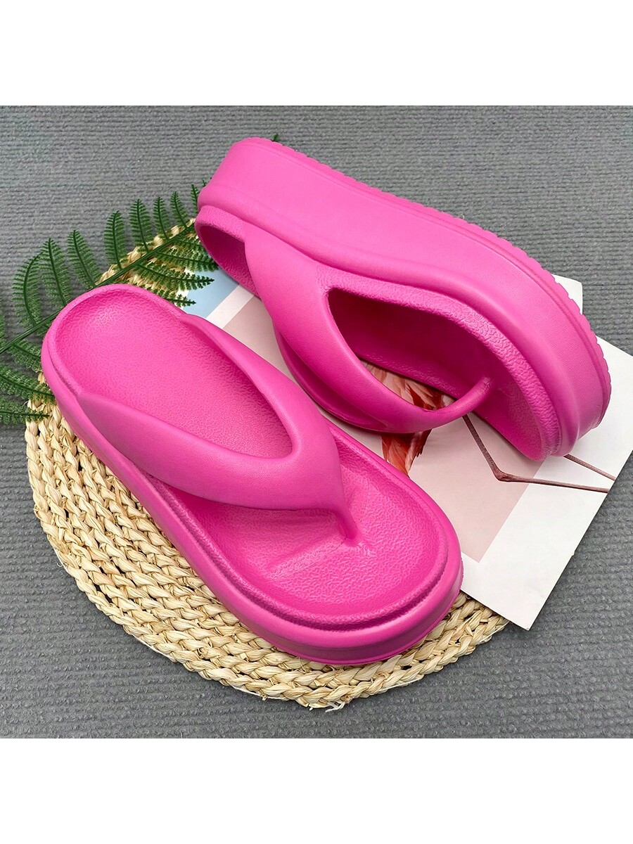 In Hot Pink Women Platforms & Wedge Sandals