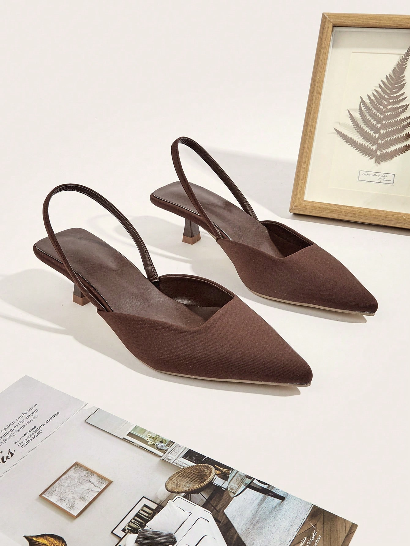 In Brown Women Pumps