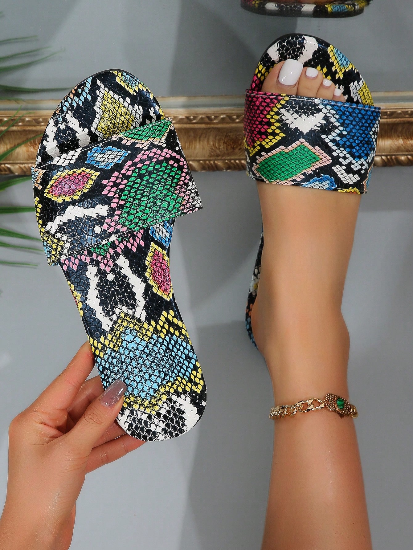 In Multicolor Women Sandals