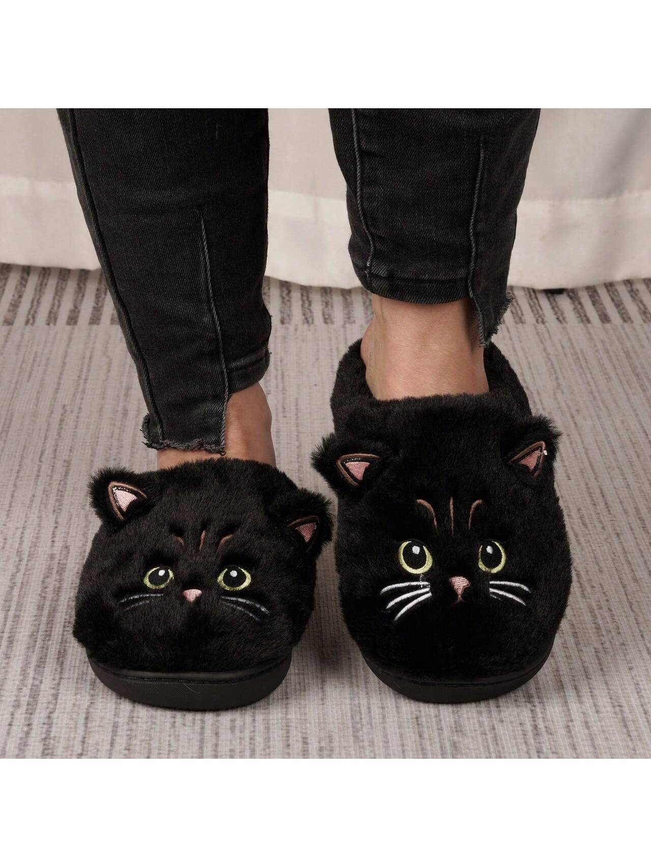 In Black Women Home Slippers