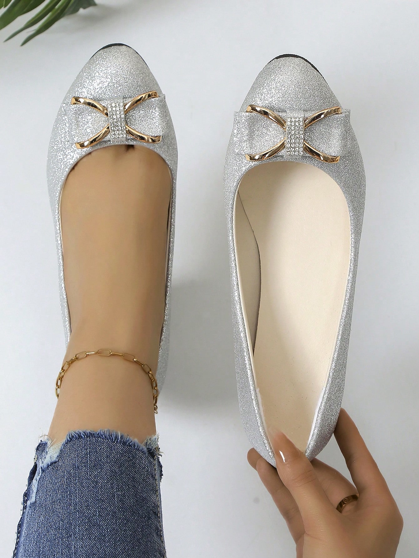 In Silver Women Pumps