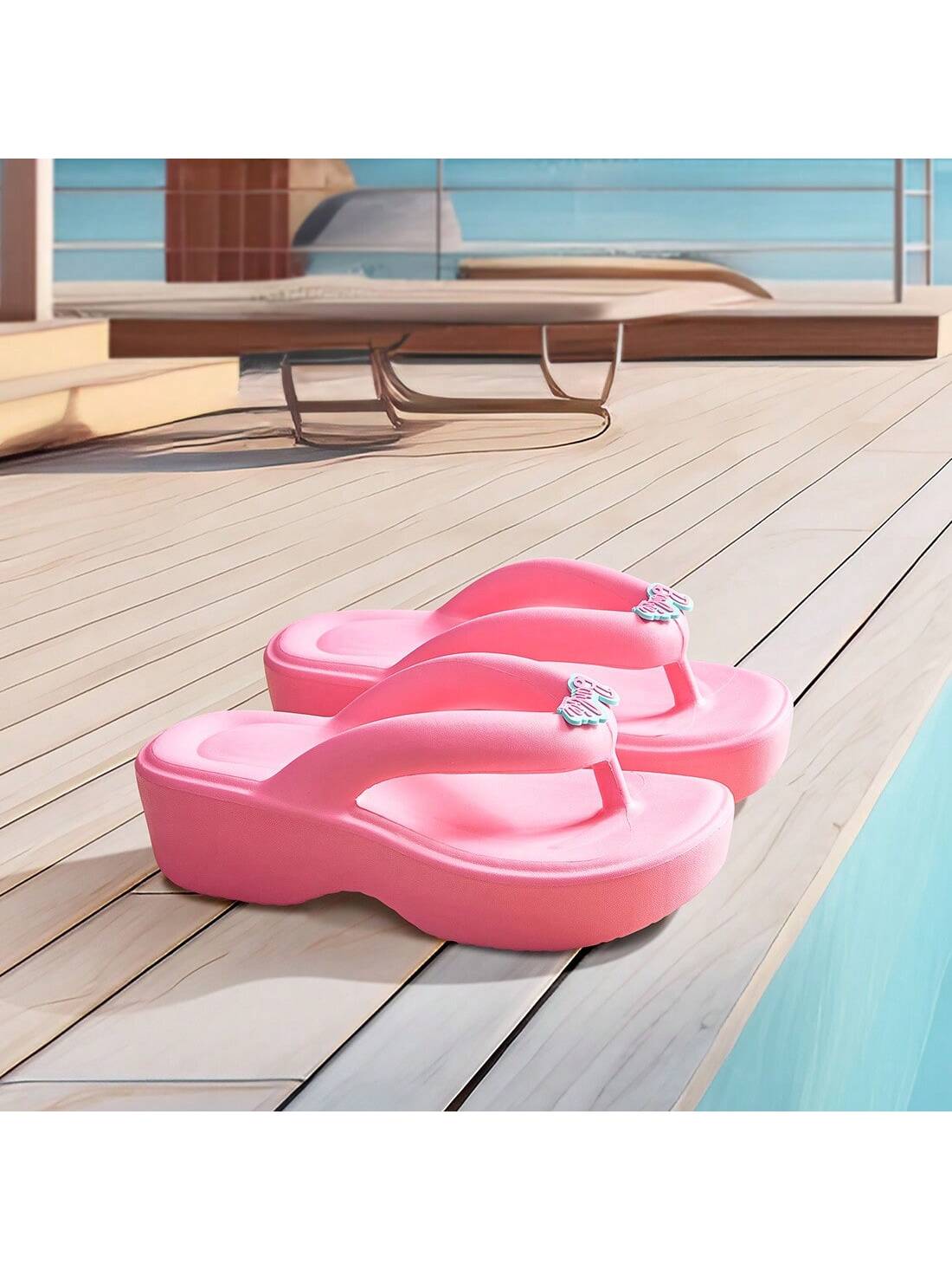 In Pink Women Flip-Flops