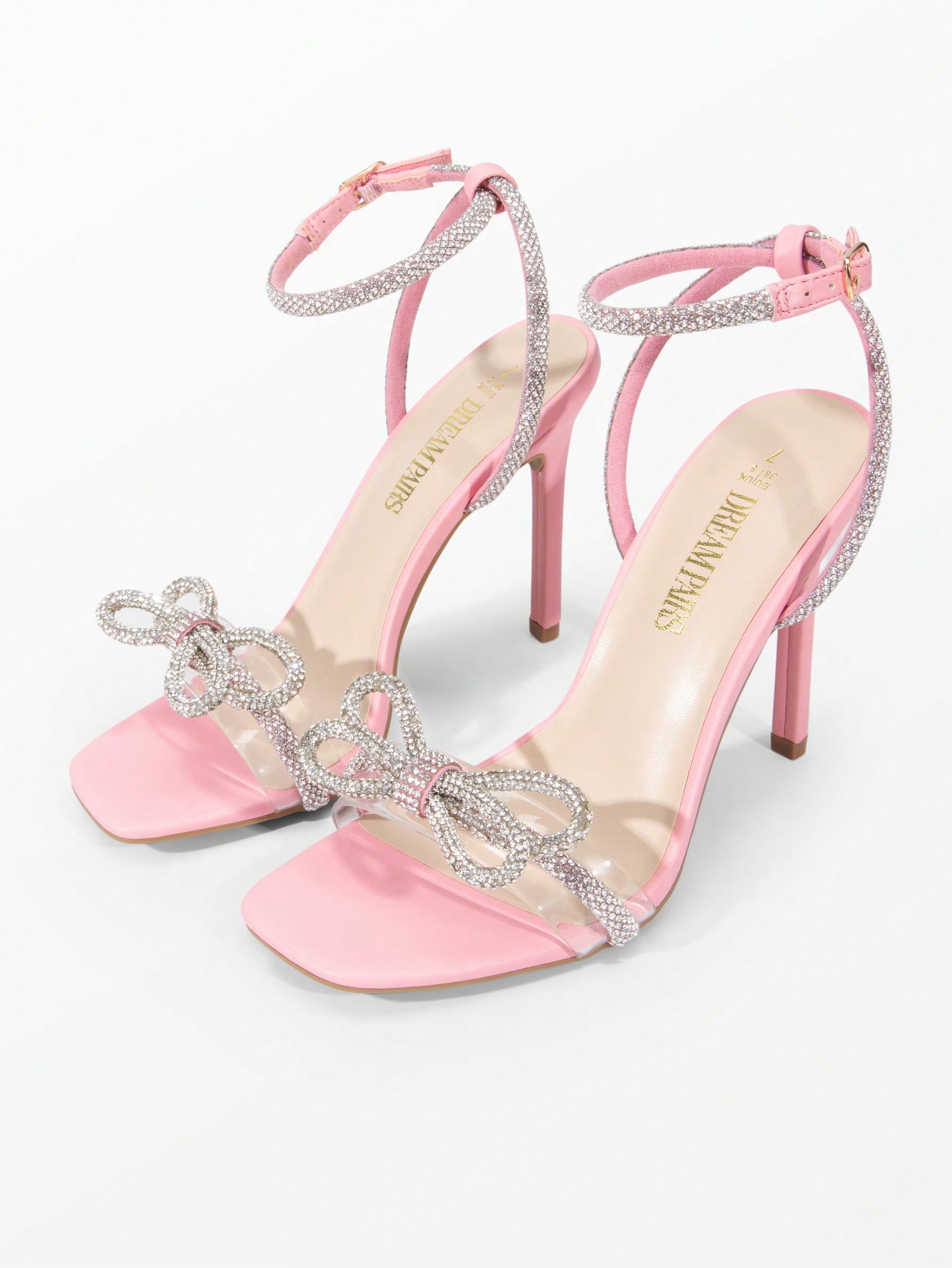 In Pink Women Heeled Sandals