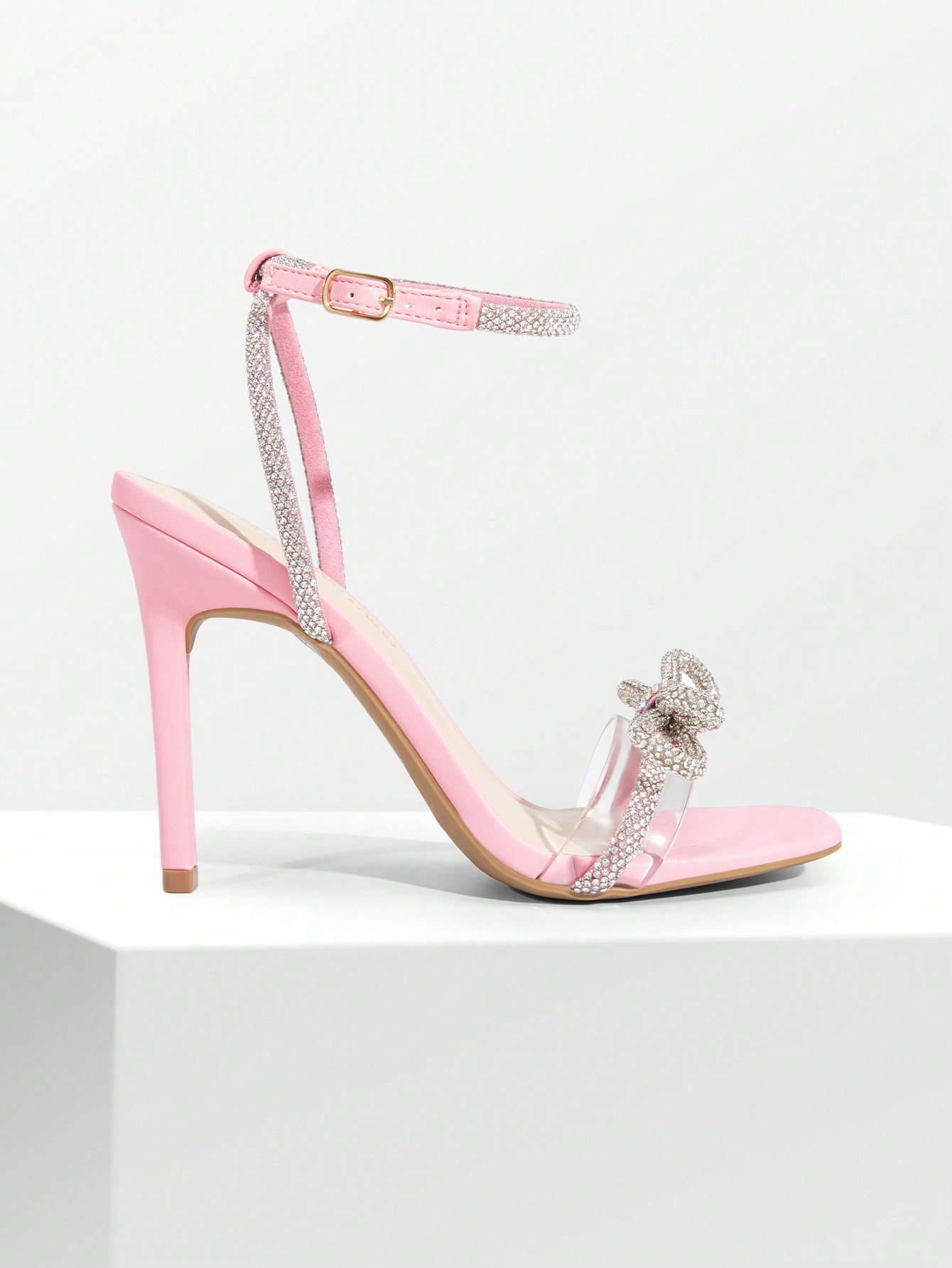 In Pink Women Heeled Sandals