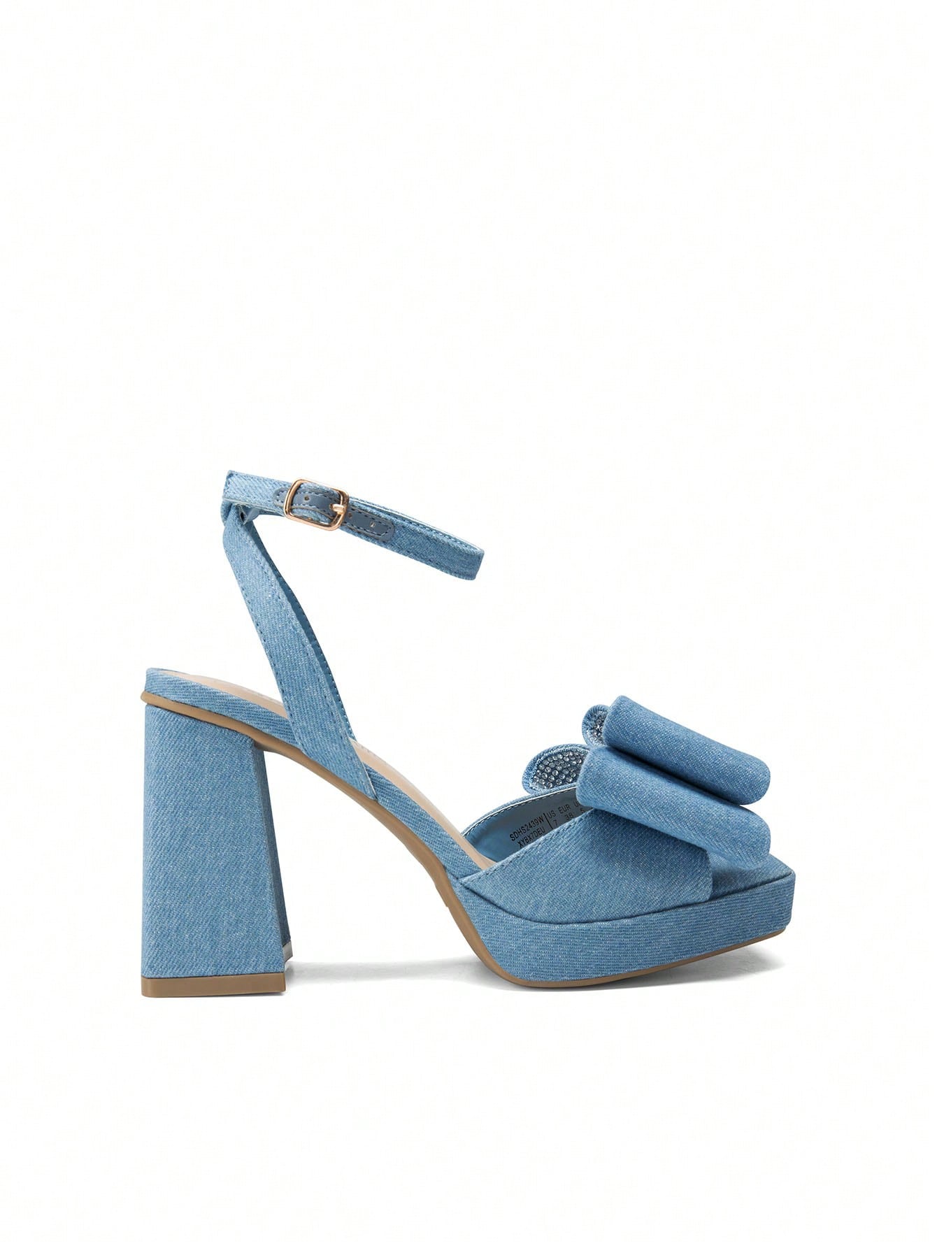 In Blue Women Heeled Sandals