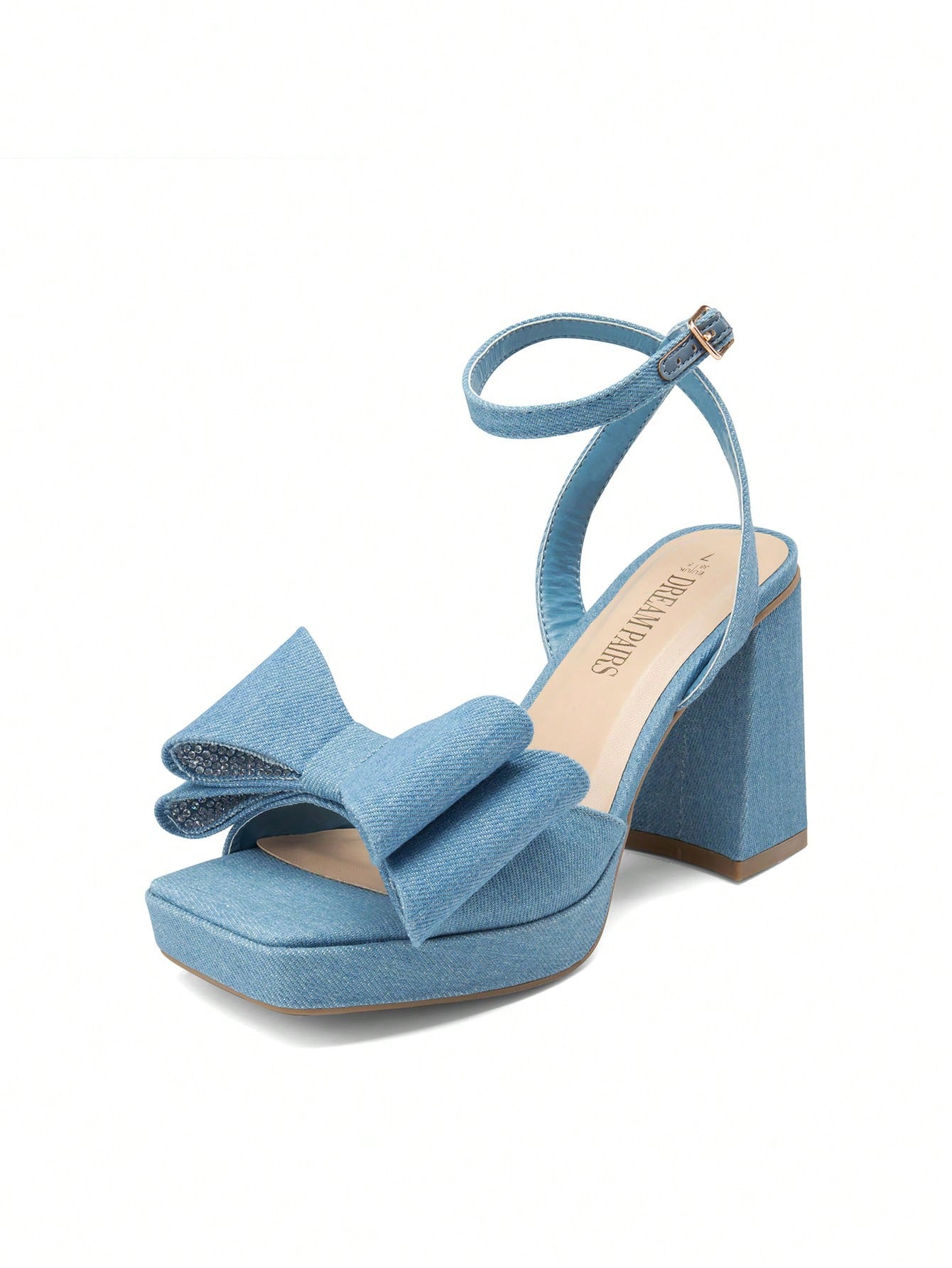 In Blue Women Heeled Sandals