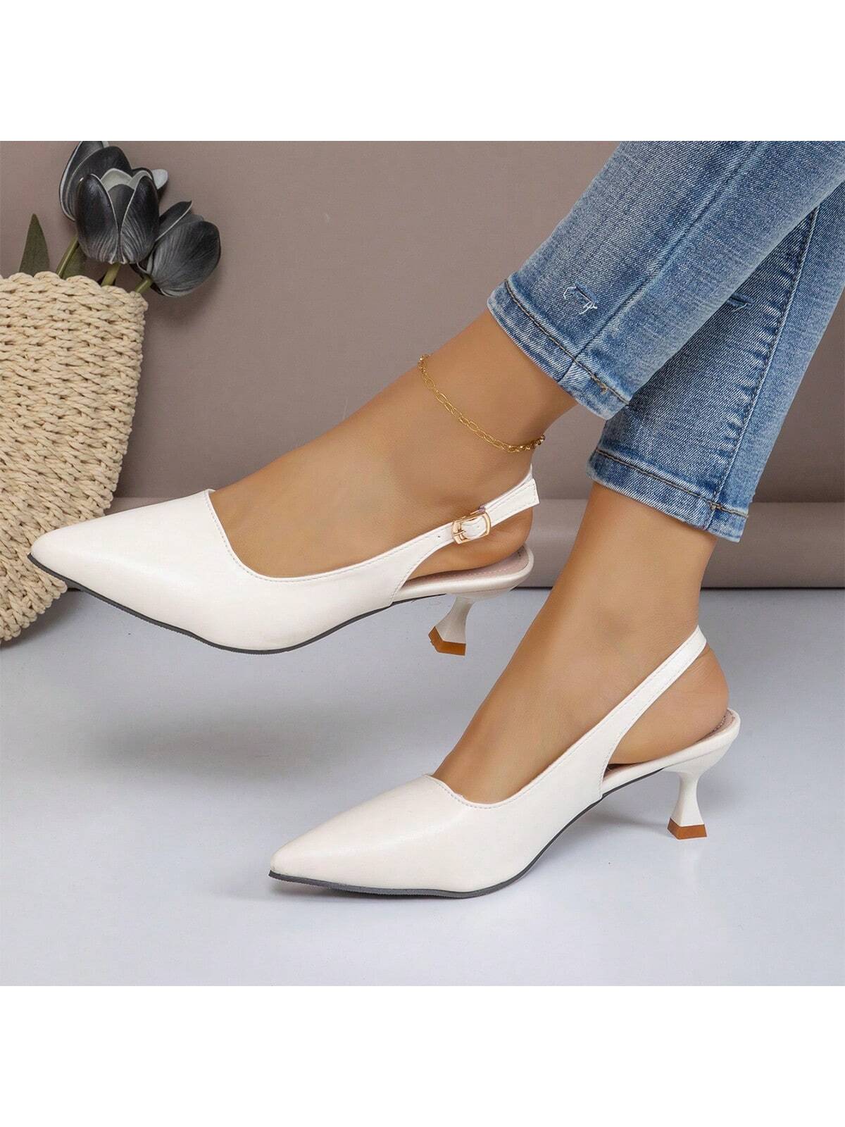 In White Women Pumps