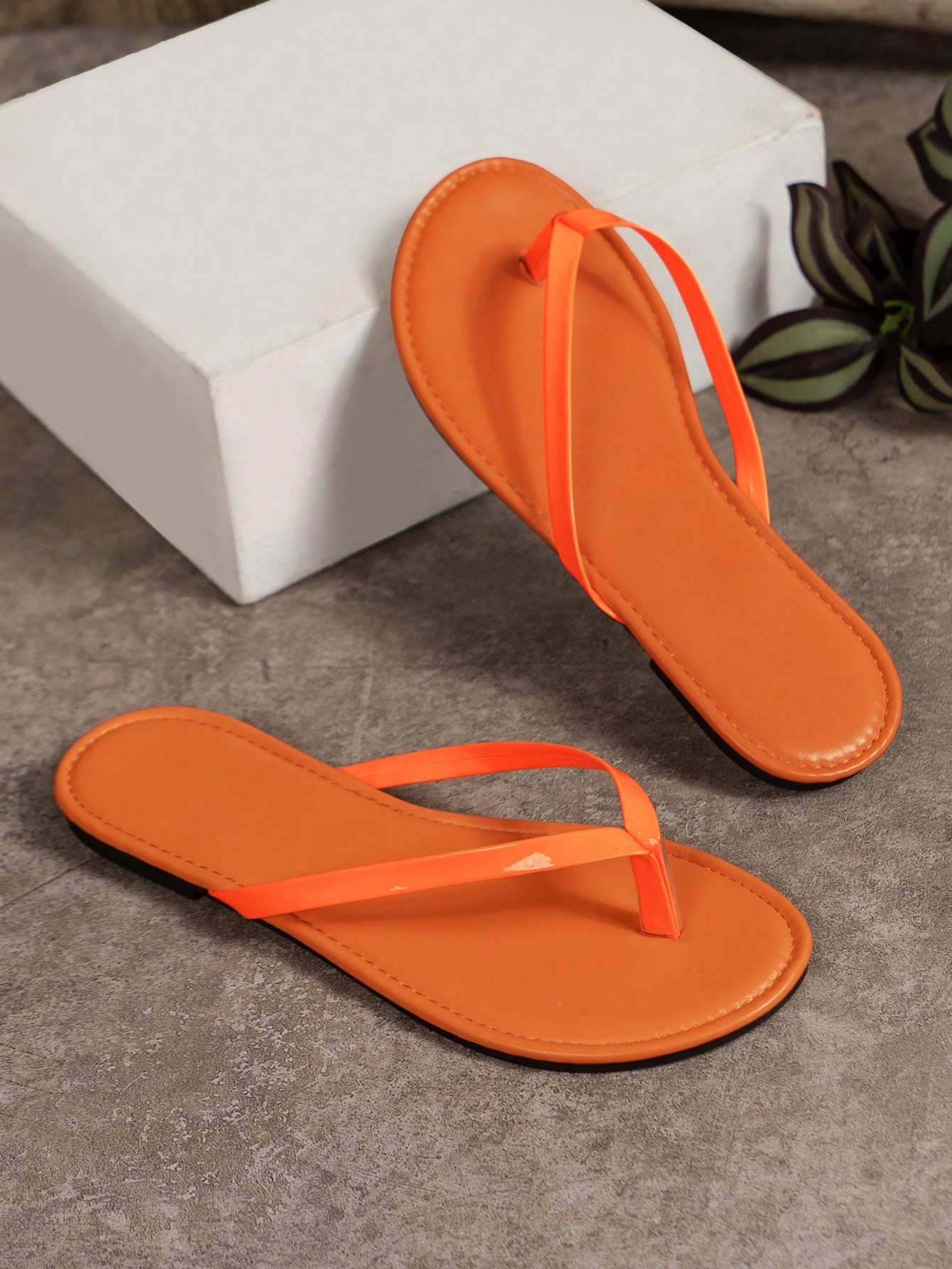 In Orange Women Shoes