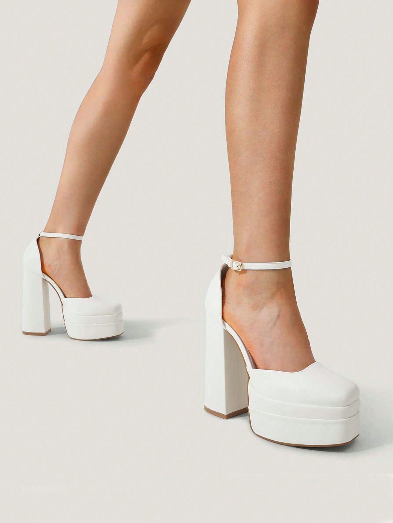 In White Women Pumps