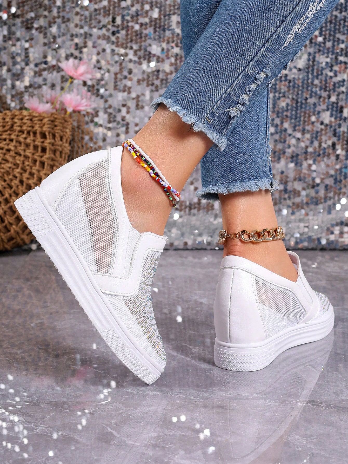 In White Women Wedges & Flatform