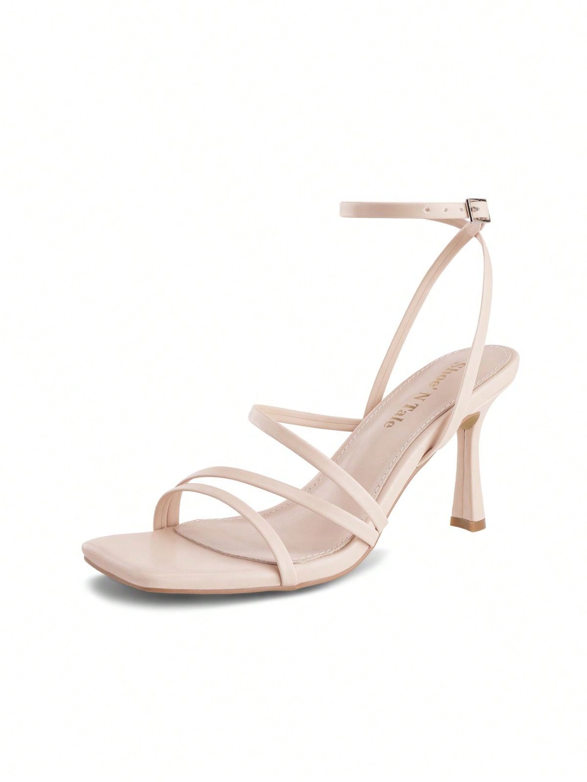 In Khaki Women Heeled Sandals