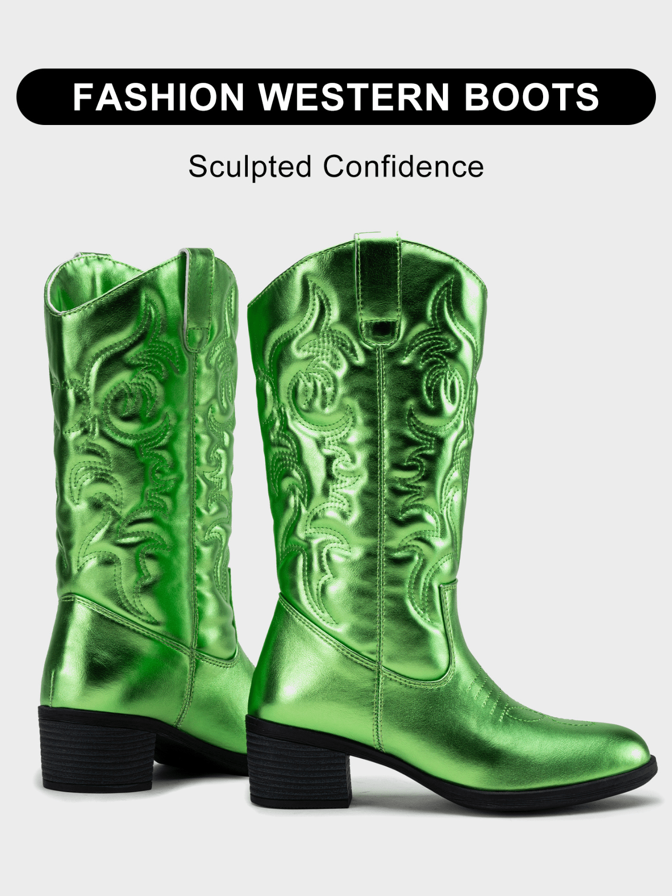 In Green Women Fashion Boots