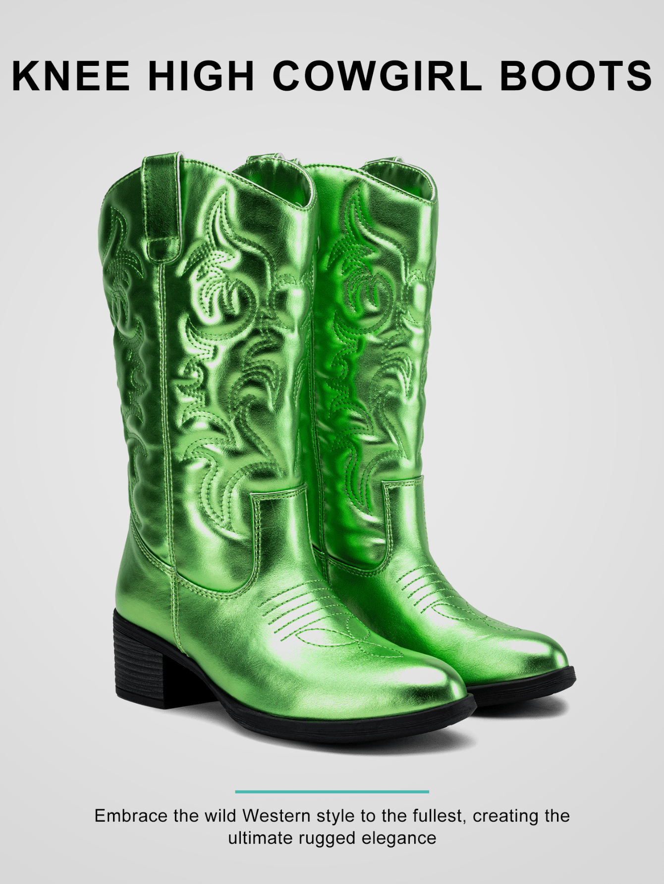 In Green Women Fashion Boots