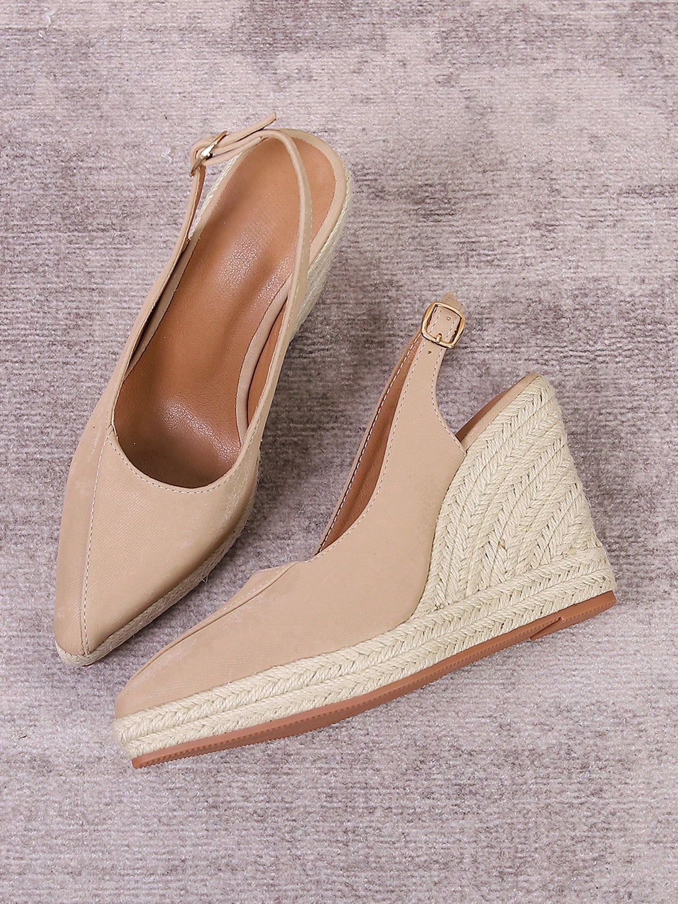 In Apricot Women Wedges & Flatform