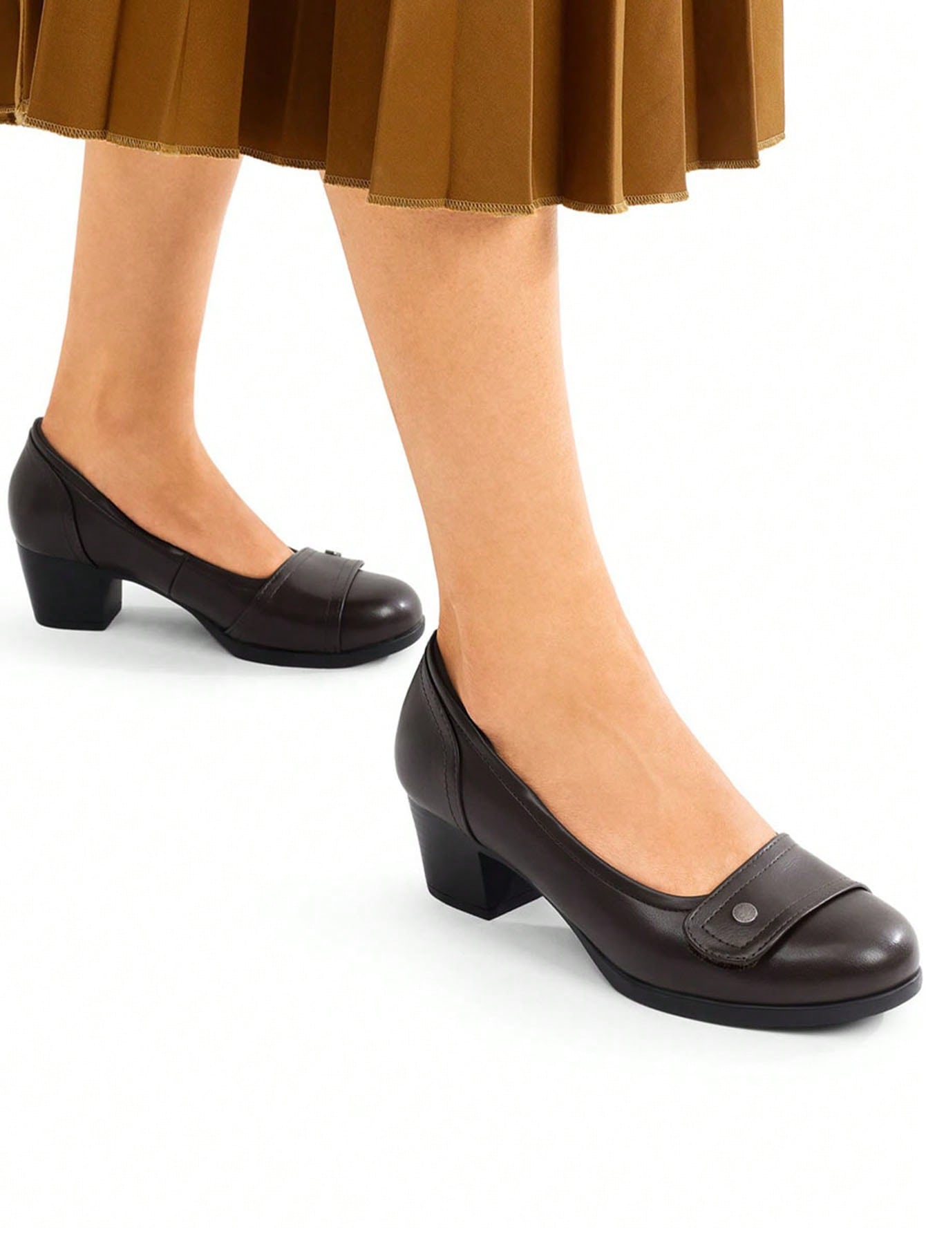 In Brown Women Pumps