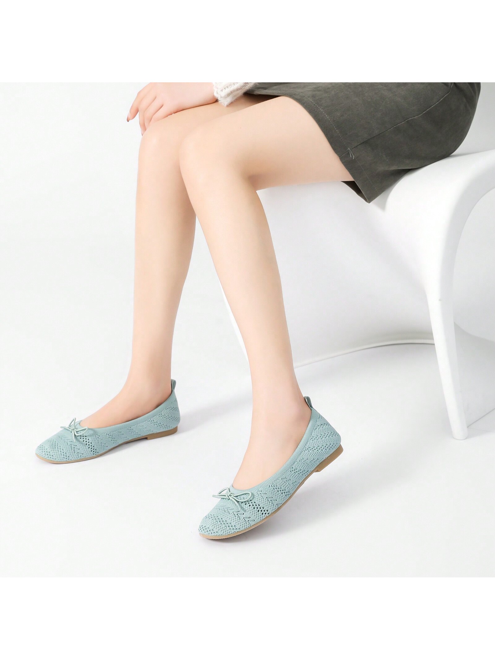 In Mint Green Women Shoes